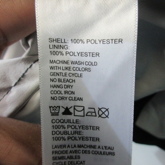 Tommy Bahama Trinidad Water Resistant Utility Jacket Men XL Black Full Zip 486 - Picture 5 of 15